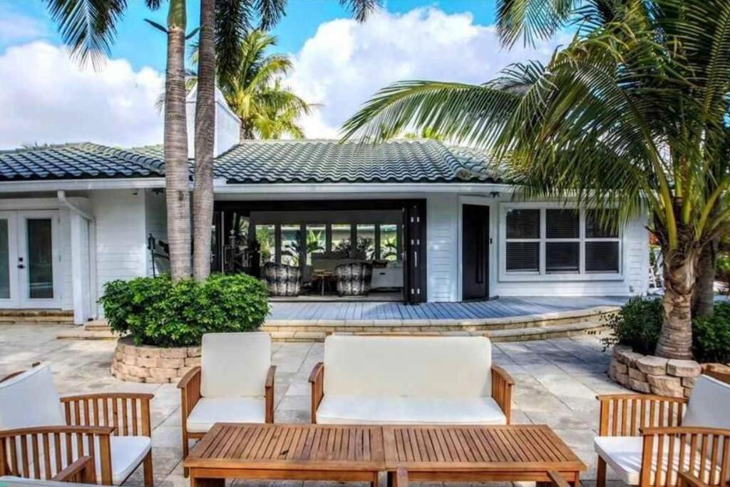 Swaying Palm Beach House Fort Lauderdale Eksteriør bilde