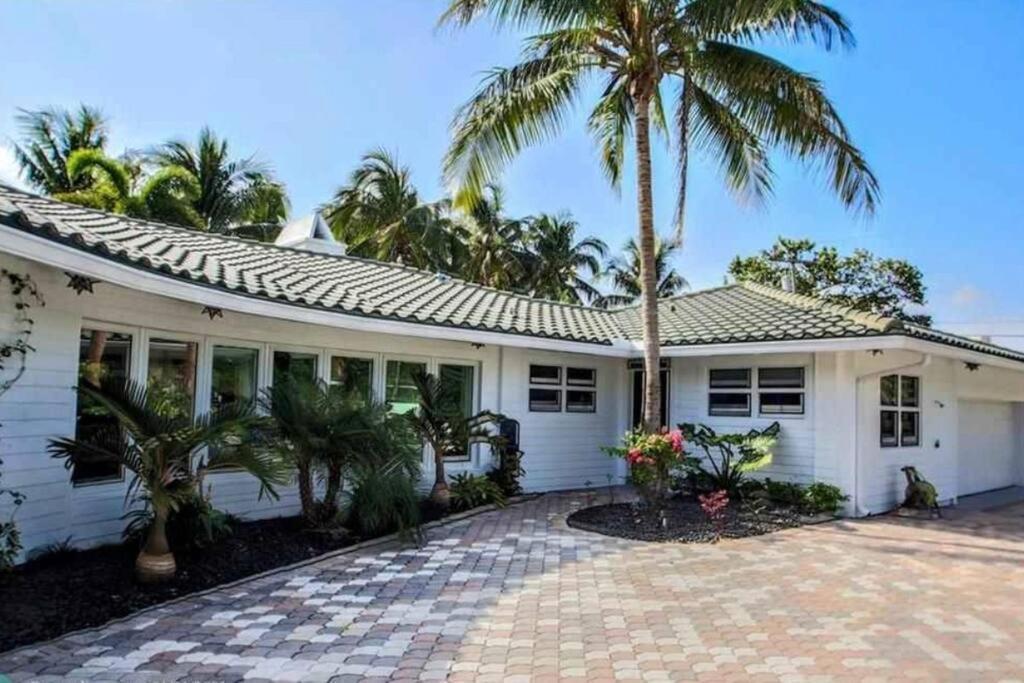 Swaying Palm Beach House Fort Lauderdale Eksteriør bilde