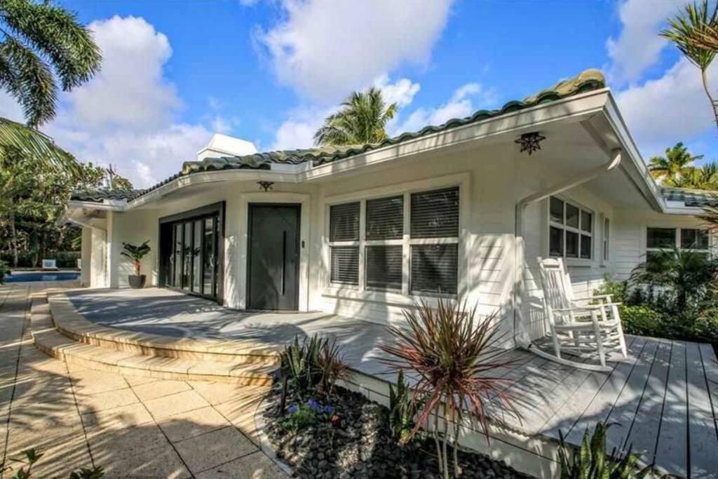 Swaying Palm Beach House Fort Lauderdale Eksteriør bilde